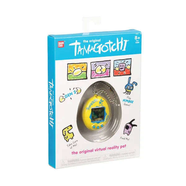 Tamagotchi originale: giallo con blu | Prodotti | Sito ufficiale